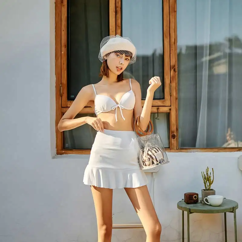 2019 Bikinis Women Swimwear High Waist Swimsuit Female Sexy Bikini Set White Three Pieces Bathing Suits Plus Size Swimwear
2019 Bikinis Women Swimwear High Waist Swimsuit Female Sexy Bikini Set White Three Pieces Bathing Suits Plus Size Swimwear