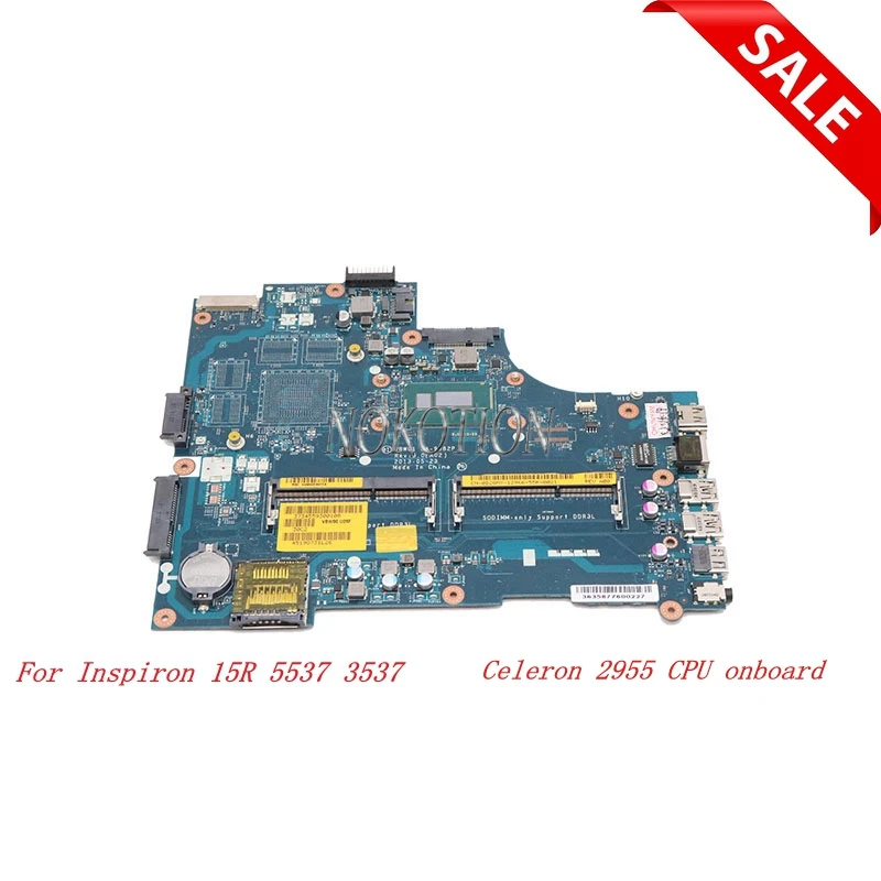 NOKOTION CN-0D28MX 0D28MX VBW01 LA-9982P For Inspiron 15R 5537 3537 laptop Motherboard SR1DU Celeron 2955U CPU onboard works
NOKOTION CN-0D28MX 0D28MX VBW01 LA-9982P For Inspiron 15R 5537 3537 laptop Motherboard SR1DU Celeron 2955U CPU onboard works