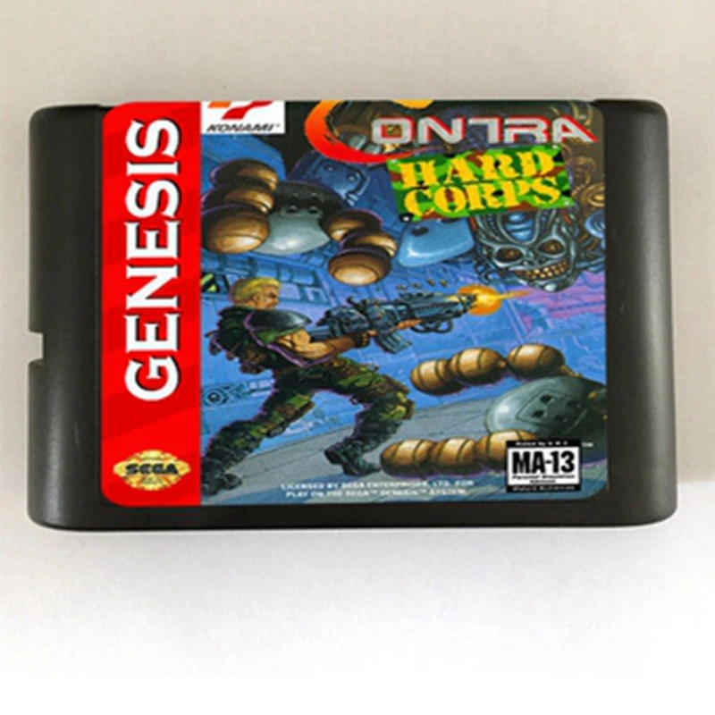 Contra Hard Corps NTSC-U Game Cartridge Newest 16 bit Game Card For Sega Mega Drive / Genesis System
Contra Hard Corps NTSC-U Game Cartridge Newest 16 bit Game Card For Sega Mega Drive / Genesis System