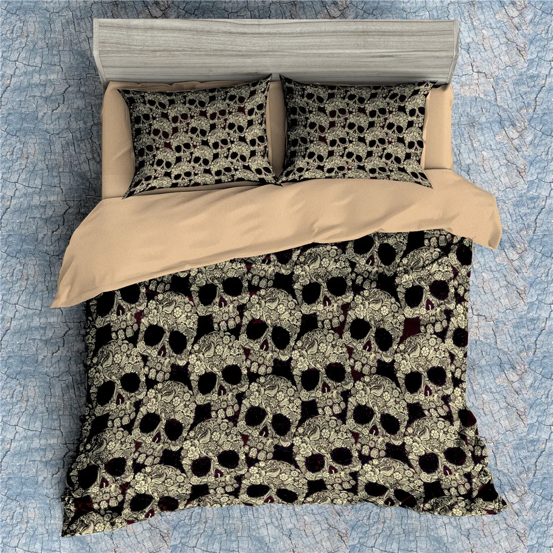 2/3pcs Bedding Set King size Bohemian skull Print Duvet Cover set with pillowcase AU Queen Bed best gift bedline
2/3pcs Bedding Set King size Bohemian skull Print Duvet Cover set with pillowcase AU Queen Bed best gift bedline