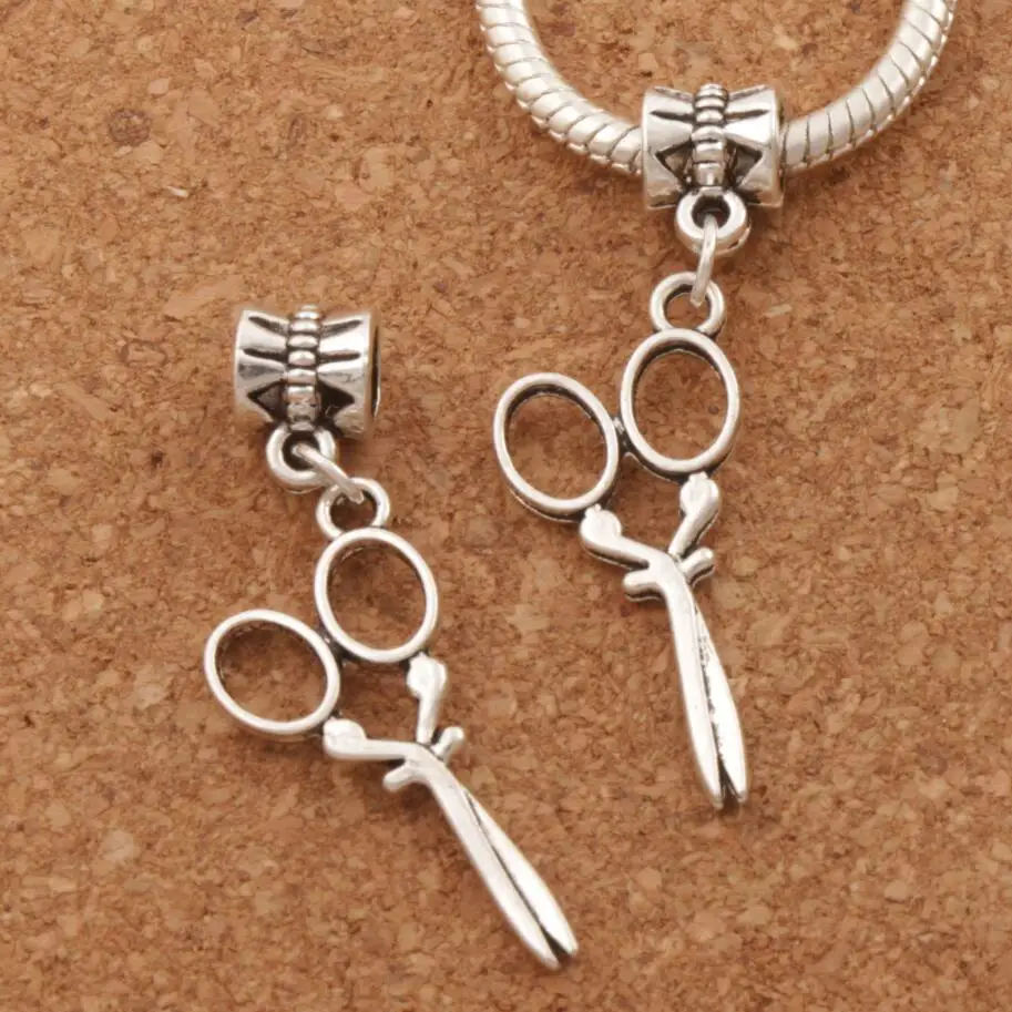 Long Scissors Big Hole Beads 39.7x13.2mm 21pcs Zinc Alloy Dangle Fit European Charm Bracelets Jewelry DIY B231
Long Scissors Big Hole Beads 39.7x13.2mm 21pcs Zinc Alloy Dangle Fit European Charm Bracelets Jewelry DIY B231