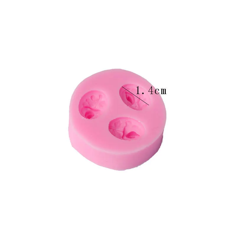Food-grade silicone mold/resin/soft TaoHua/cake decoration/sugar/small chocolate soap mold Gift | Дом и сад