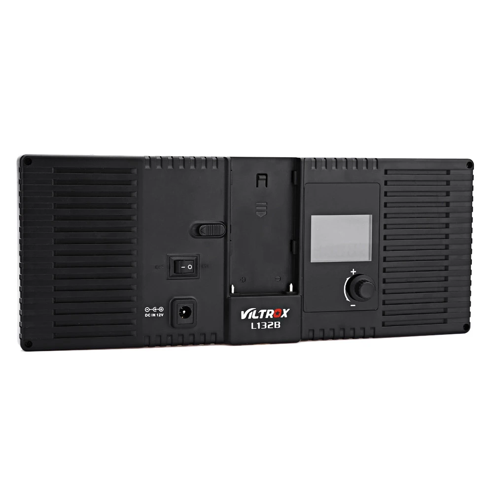 Viltrox L132B 5400K CRI95+ LED Video Light Professional Ultra-thin Photography Lighting for Canon Nikon Panasonic DSLR Camcorder |