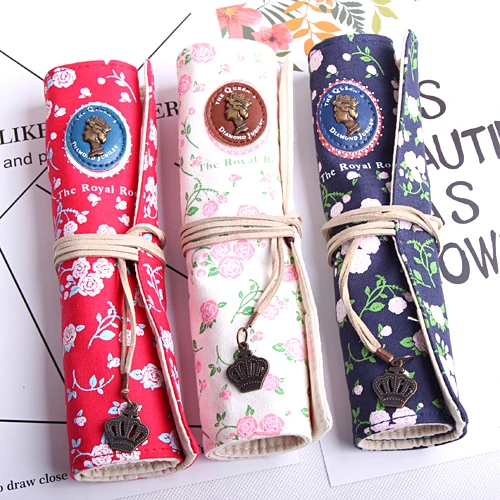 1PC Flower series pencil bag rolls Novelty school storage pencils bags Stationery student girl gift Office supplies (ss-1544)
1PC Flower series pencil bag rolls Novelty school storage pencils bags Stationery student girl gift Office supplies (ss-1544)