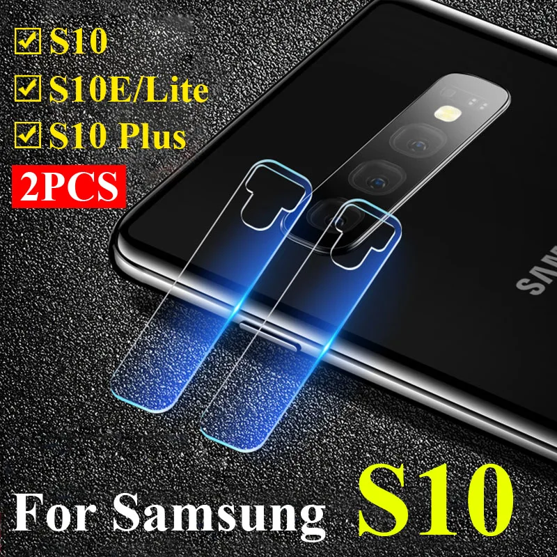 2 шт. защитная пленка для объектива камеры Samsung galaxy S10 Plus|Защитные стёкла и плёнки