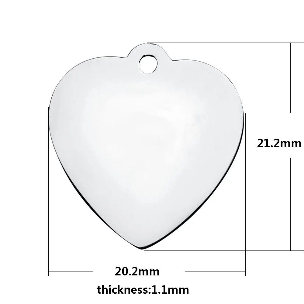 20pcs 20mm Jewelry Accessories stainless steel blank heart charm for bracelet DIY nature steel color necklace pendants
20pcs 20mm Jewelry Accessories stainless steel blank heart charm for bracelet DIY nature steel color necklace pendants