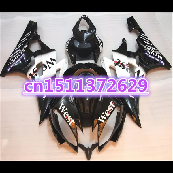 Black white west ABS Fairing kit for YZF-R6 06-07 YZF R6 06 07 YZF 600 R6 2006 2007 fairing sets bodywork ABS
Black white west ABS Fairing kit for YZF-R6 06-07 YZF R6 06 07 YZF 600 R6 2006 2007 fairing sets bodywork ABS
