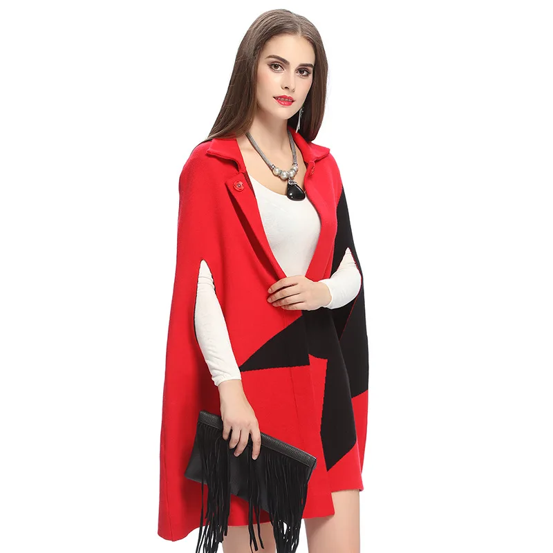 SWONCO Wool Coat Women Long Winter Warm Coats Ponchos And Capes Women 2019 Knit Winte Long Cape Dress Women Cape Coat Woolen
SWONCO Wool Coat Women Long Winter Warm Coats Ponchos And Capes Women 2019 Knit Winte Long Cape Dress Women Cape Coat Woolen