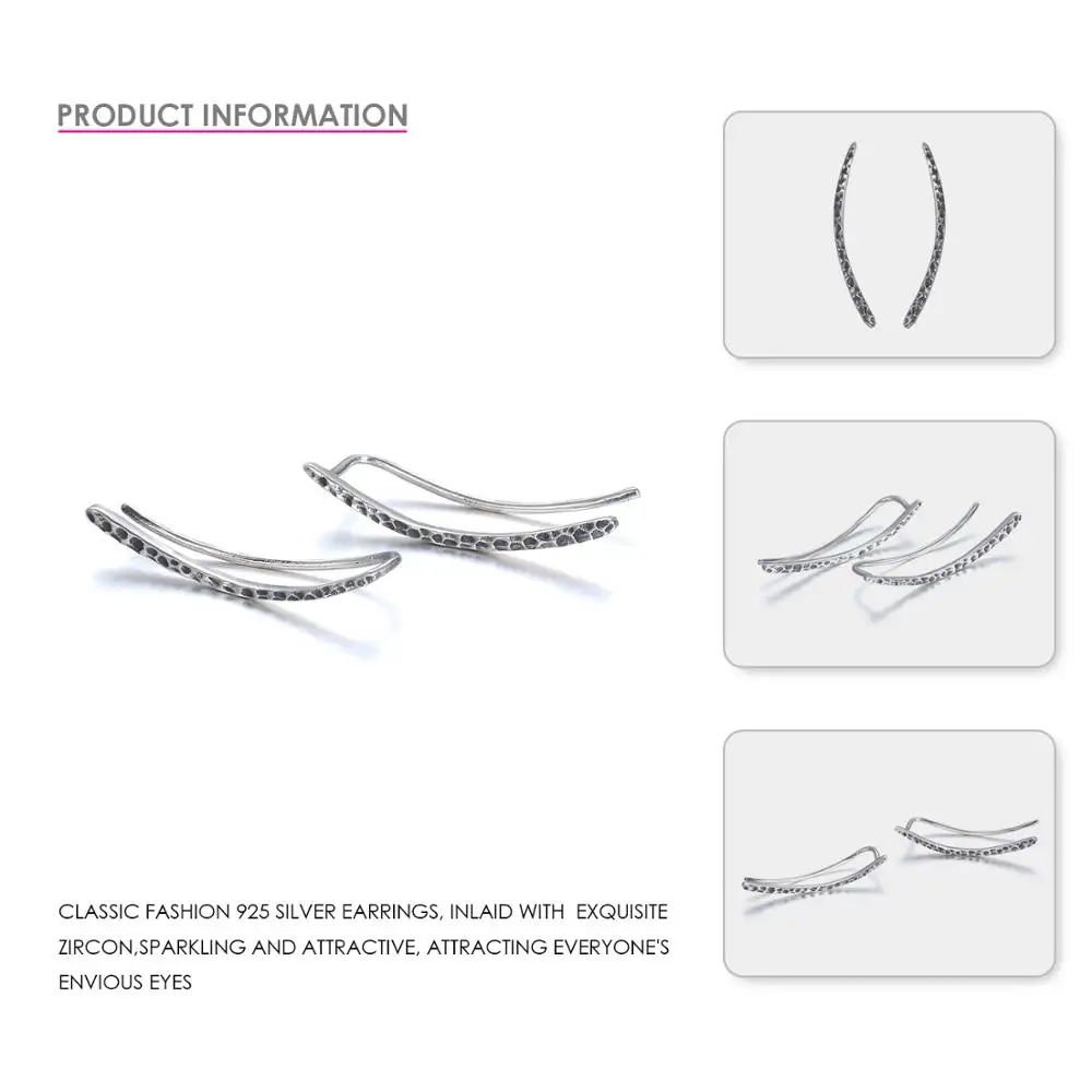 Laramoi 925 Sterling Silver Uneven Smile Ear Clip Pierced Women Earring Korean Style Charm Fashion Jewelry Gift for Girls
Laramoi 925 Sterling Silver Uneven Smile Ear Clip Pierced Women Earring Korean Style Charm Fashion Jewelry Gift for Girls