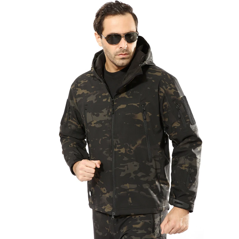 2018 New Men Military Tactical jacket PlusSize 3XL Waterproof SoftShell Snake Camouflage Jacket Army Jackets Mens hunting hiking
2018 New Men Military Tactical jacket PlusSize 3XL Waterproof SoftShell Snake Camouflage Jacket Army Jackets Mens hunting hiking