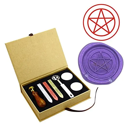 Star Pentagram Five 5 Pointed Symbol Classic Comic Classic Wax Seal Stamps Custom LOGO Wax Brass Stamps
Star Pentagram Five 5 Pointed Symbol Classic Comic Classic Wax Seal Stamps Custom LOGO Wax Brass Stamps