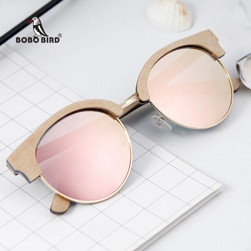 BOBO BIRD Sunglasses Women Polaroid Lens Wood Sun Glasses UV400 Eye Wear Dropshipping J-DG14e
BOBO BIRD Sunglasses Women Polaroid Lens Wood Sun Glasses UV400 Eye Wear Dropshipping J-DG14e