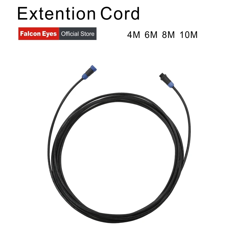 Falcon Eyes Cable SP-XC04/ SP-XC06 / SP-XC08 / SP-XC10 Extension Cord 4m 6m 8m 10m for Photographic Lamp RX-12T/TD and RX-18T/TD
Falcon Eyes Cable SP-XC04/ SP-XC06 / SP-XC08 / SP-XC10 Extension Cord 4m 6m 8m 10m for Photographic Lamp RX-12T/TD and RX-18T/TD