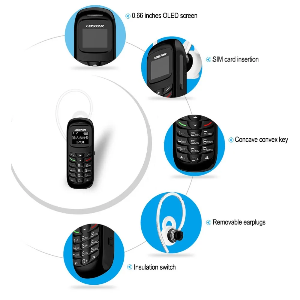 Bm70 портативные Bluetooth наушники гарнитуры мини GSM мобильные телефоны звонилка