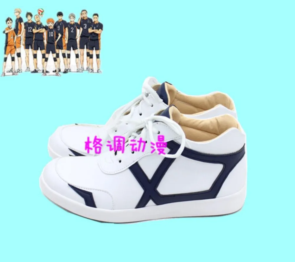 Hinata Shoyo kageyama tobio haikyuu cosplay costume uniform punk sports shoes boots Custom
Hinata Shoyo kageyama tobio haikyuu cosplay costume uniform punk sports shoes boots Custom