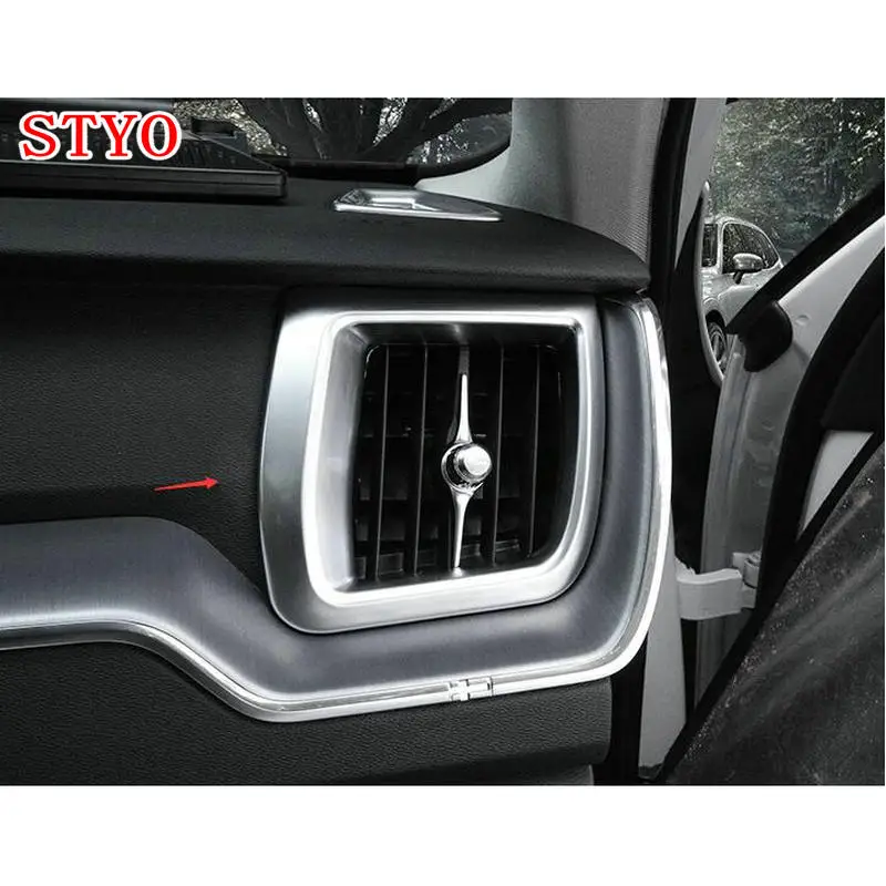 STYO Car ABS Front Dashboard Air Condition Vent Outlet Trim Interior For VOLVO XC60 2018
STYO Car ABS Front Dashboard Air Condition Vent Outlet Trim Interior For VOLVO XC60 2018