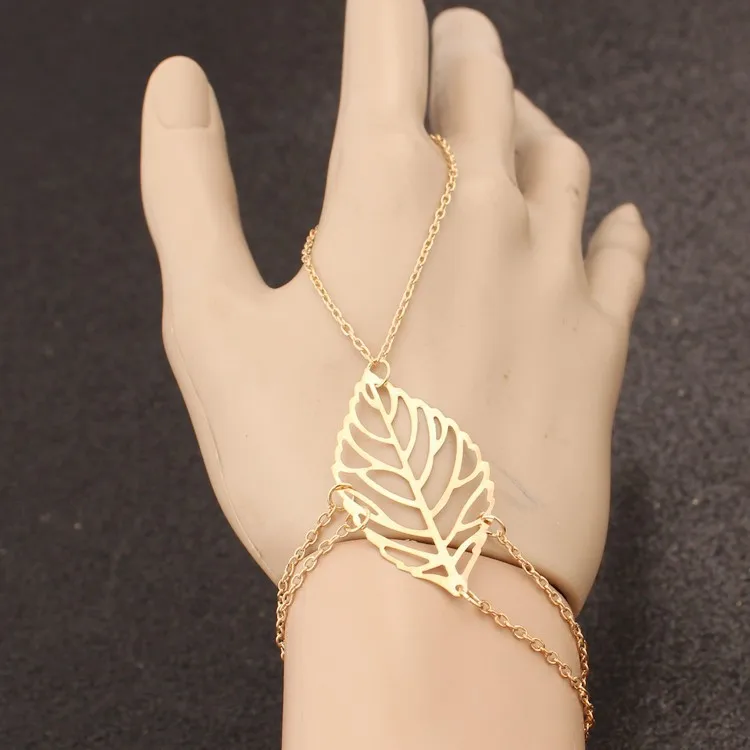 1pc New 2020 Simple Fashion Bracelet Gold Hollow Finger Leaves Jewelry Bracelet For Ladies Gifts New Product Launch Discount
1pc New 2020 Simple Fashion Bracelet Gold Hollow Finger Leaves Jewelry Bracelet For Ladies Gifts New Product Launch Discount