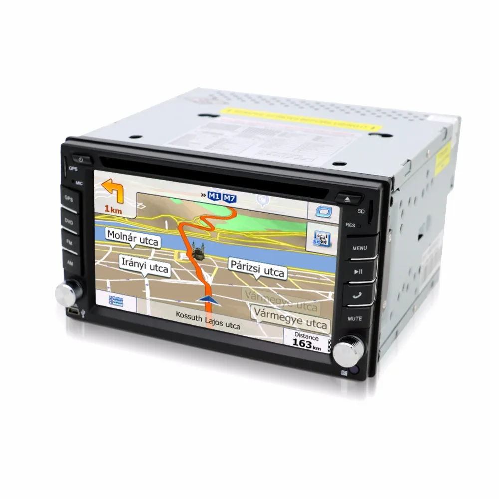 Bosion 2 din универсальный автомобильный Радио двойной dvd плеер gps навигация в тире
