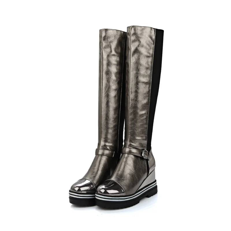 EGONERY Classic Knee High Riding Boots Party Sexy Winter Plush Spring Elegant Fashion Comfortable 9cm High Heel Women Shoes
EGONERY Classic Knee High Riding Boots Party Sexy Winter Plush Spring Elegant Fashion Comfortable 9cm High Heel Women Shoes
