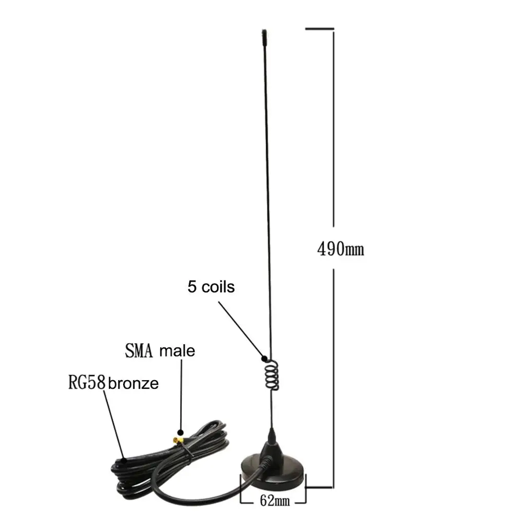 450mhz Spiral Large Sucker Antenna 5dbi Antenna Extenal SMA Male Connector Wireless Data Transfer Aerial NEW
450mhz Spiral Large Sucker Antenna 5dbi Antenna Extenal SMA Male Connector Wireless Data Transfer Aerial NEW