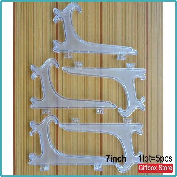 7" Clear Decorative Plate Bowl Display Minerals Stand Photo Picture Frame Easel Holder x 5
7" Clear Decorative Plate Bowl Display Minerals Stand Photo Picture Frame Easel Holder x 5