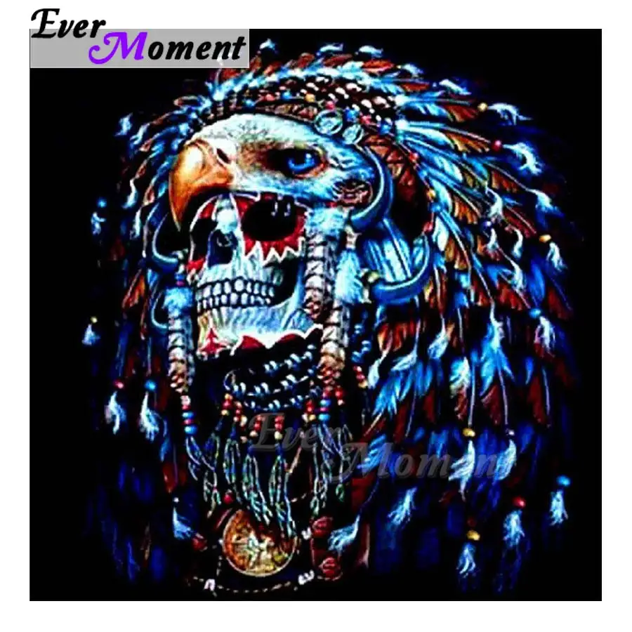 Ever Moment Diamond Painting Skull Eagle Full Square Drill Picture Of Rhinestones Diamond Embroidery Cross Stitch Mosaic S2F1613
Ever Moment Diamond Painting Skull Eagle Full Square Drill Picture Of Rhinestones Diamond Embroidery Cross Stitch Mosaic S2F1613