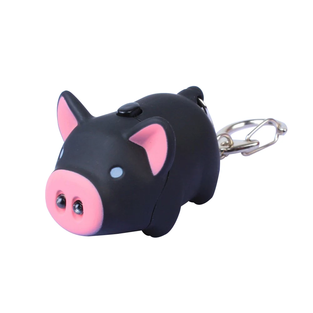 Cute Pig Style LED Light Sound Key Chain Keyring Car Bag Pendant Keychains Decoration Gifts for Children
Cute Pig Style LED Light Sound Key Chain Keyring Car Bag Pendant Keychains Decoration Gifts for Children