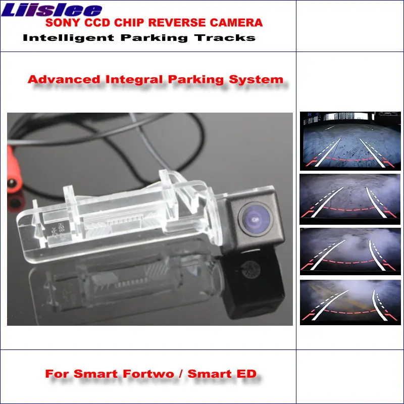 

Car Reverse Rear View Camera For Smart Fortwo / Smart ED Vehicle HD Backup Camera Intelligent Parking Dynamic Trajectory