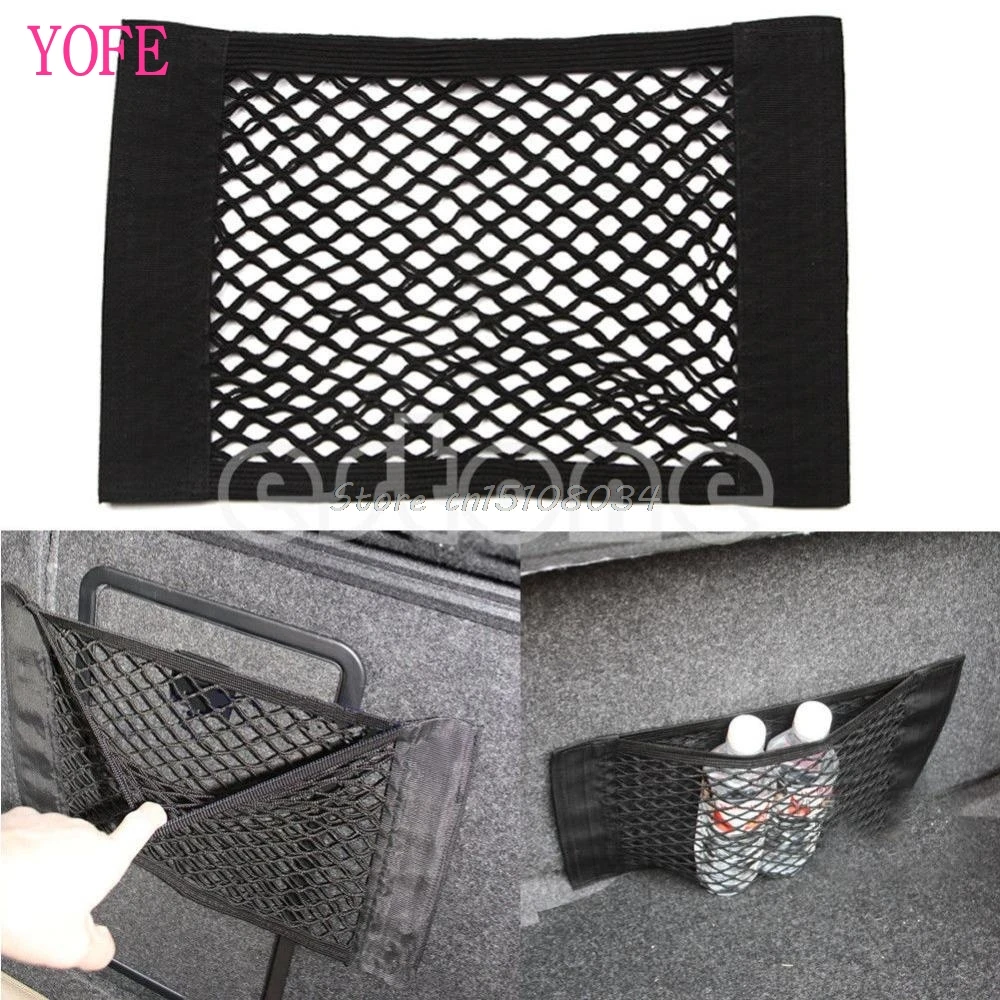 1PC Car Back Rear Trunk Seat Elastic String Net Mesh Storage Bag Pocket Cage Storage bag S08 Wholesale&DropShip
1PC Car Back Rear Trunk Seat Elastic String Net Mesh Storage Bag Pocket Cage Storage bag S08 Wholesale&DropShip