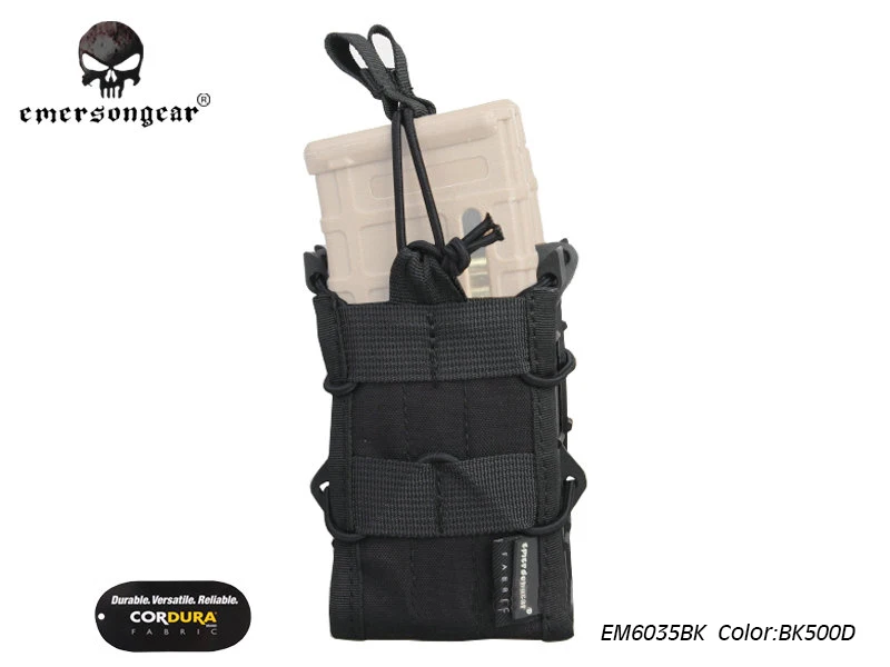 Emerson Двухместный Модульная винтовка, подсумок армейский тактический Molle подсумок Черный EM6035
Emerson Двухместный Модульная винтовка, подсумок армейский тактический Molle подсумок Черный EM6035
