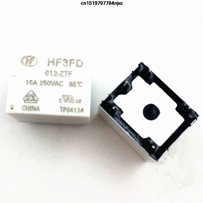relay HF3FD-012-ZTF 12vdc HF3FD 012-ZTF 10pcs