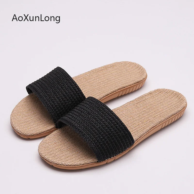 Summer Home Men Slippers Comfy Non-slip Sandals Men Linen Slippers Flip Flops Casual Indoor Mute Shoes Multicolor Flax Slides
Summer Home Men Slippers Comfy Non-slip Sandals Men Linen Slippers Flip Flops Casual Indoor Mute Shoes Multicolor Flax Slides