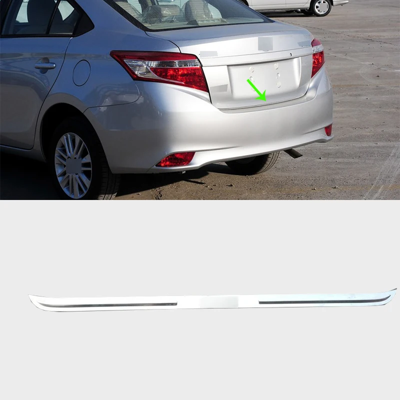 Car Accessories Exterior Stainless Steel Rear Tail Door Gate Molding Cover Trim For Toyota Vios/Yaris Sedan 2014 Car-styling
Car Accessories Exterior Stainless Steel Rear Tail Door Gate Molding Cover Trim For Toyota Vios/Yaris Sedan 2014 Car-styling
