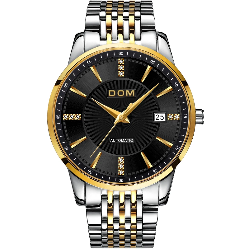 2018 Новинка Relojes DOM Мужские автоматические механические Спортивные часы наручные