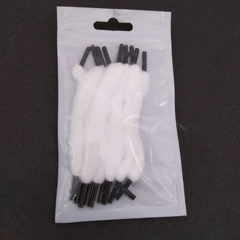 E-XY Organic Shoelace RDA Cotton For RTA Tank Vaporizer Atomizer Vape Cotton E Cigarette Accessories VS Bacon Cotton 10ps/bag
E-XY Organic Shoelace RDA Cotton For RTA Tank Vaporizer Atomizer Vape Cotton E Cigarette Accessories VS Bacon Cotton 10ps/bag