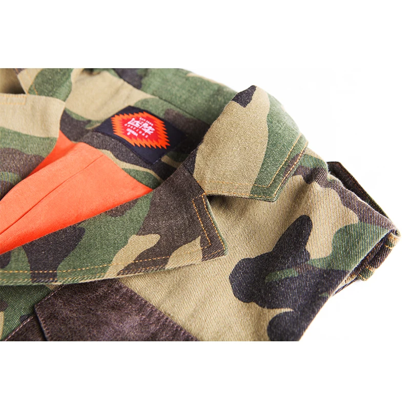 Aporia.As Spring Autumn Women Vintage Cotton Jacket Camouflage Military Print V-Neck Single Breasted Belt Casual Loose Vest Coat
Aporia.As Spring Autumn Women Vintage Cotton Jacket Camouflage Military Print V-Neck Single Breasted Belt Casual Loose Vest Coat