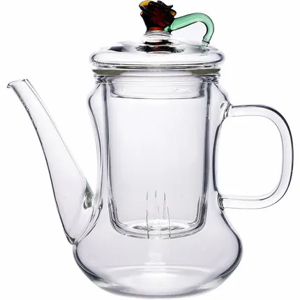 300ml Noble Princess Glass Teapot Blooming loose leaf tea Pot with Glass Infuser Microwavable stovetop Safe Gift teaware
300ml Noble Princess Glass Teapot Blooming loose leaf tea Pot with Glass Infuser Microwavable stovetop Safe Gift teaware