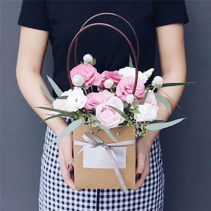 Kraft Paper Bag With Handle Gift Box Baby Shower Wedding Birthday Party Favor Gift Christmas New Year Package Flower Bag
Kraft Paper Bag With Handle Gift Box Baby Shower Wedding Birthday Party Favor Gift Christmas New Year Package Flower Bag