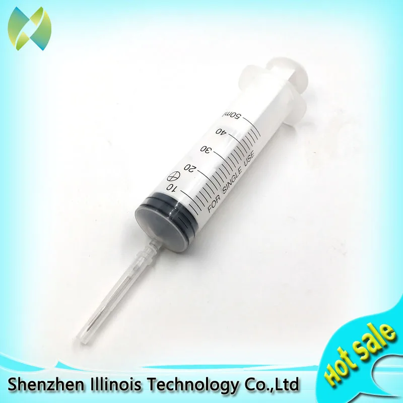 Cleaning print heads 50ML plastic needle cannula printer parts 50mlPlastic syringe
Cleaning print heads 50ML plastic needle cannula printer parts 50mlPlastic syringe