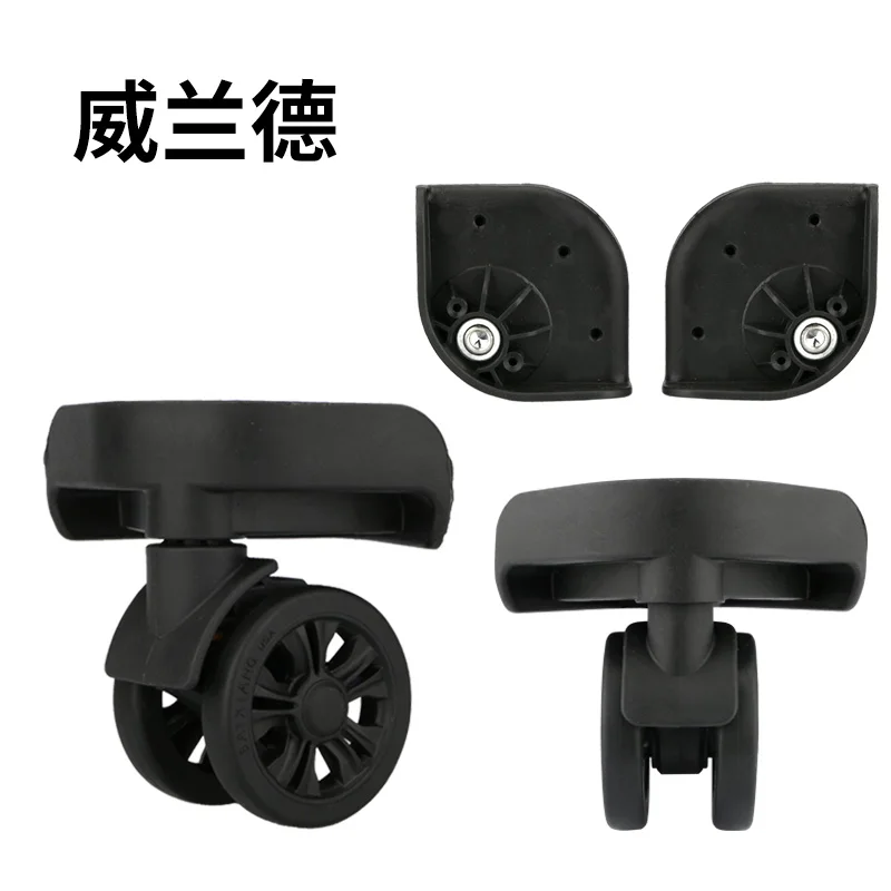 Traveling luggage wheels repair accessories makeup trolley luggage casters accessory replacement All-match Black Swivel wheels
Traveling luggage wheels repair accessories makeup trolley luggage casters accessory replacement All-match Black Swivel wheels