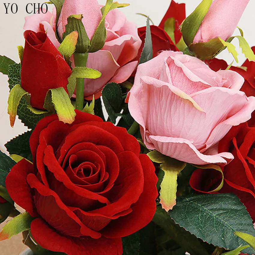 YO CHO 3 head wedding decoration artificial peony bouquet silk rose flower for home decoration table decoration mariage flowers
YO CHO 3 head wedding decoration artificial peony bouquet silk rose flower for home decoration table decoration mariage flowers