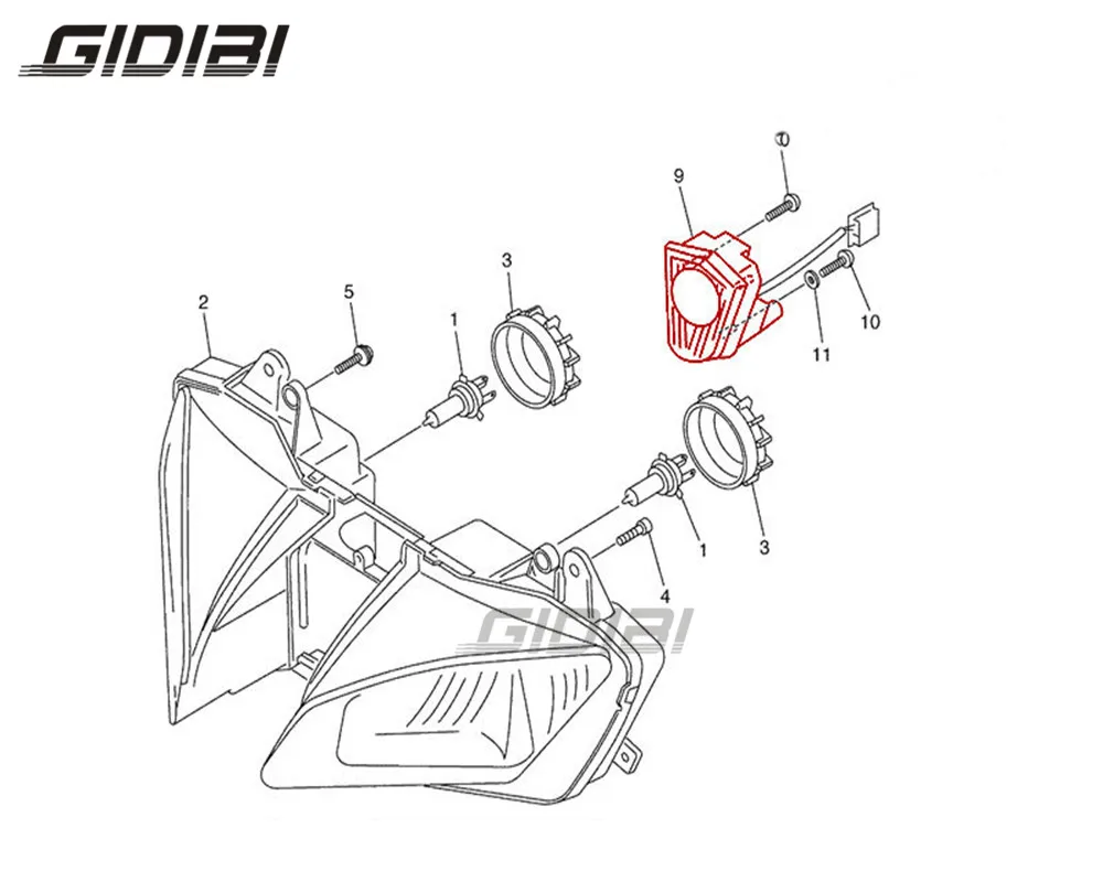 Upper Head Front Running Light Lens For Yamaha YZF R6 R 6 2008-2015 09 10 11 12 13 14 Motorcycle Headlight Part
Upper Head Front Running Light Lens For Yamaha YZF R6 R 6 2008-2015 09 10 11 12 13 14 Motorcycle Headlight Part