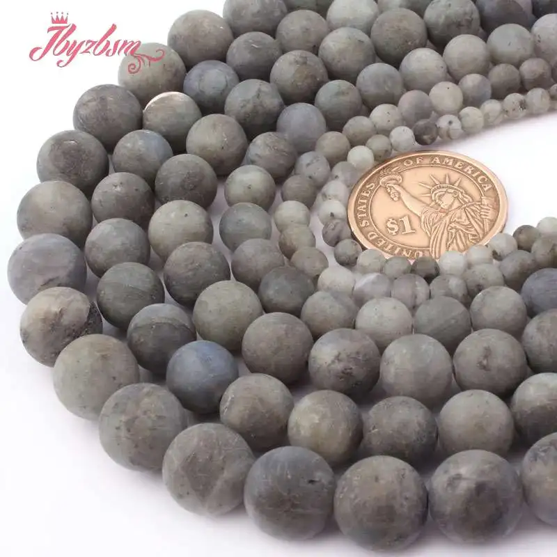 4,6,8,10mm Round Frost Matte Gray Labradorite Natural Stone Beads For DIY Necklace Bracelets Jewelry Making 15" Free Shipping
4,6,8,10mm Round Frost Matte Gray Labradorite Natural Stone Beads For DIY Necklace Bracelets Jewelry Making 15" Free Shipping