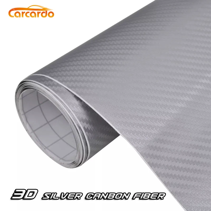 1.52MX50CM Silver 3D Carbon Fibre Car Sticker Auto Sticker Carbon Fiber Vinyl Warp 3D Carbon Vinyl Film Warp With Bubble Free
1.52MX50CM Silver 3D Carbon Fibre Car Sticker Auto Sticker Carbon Fiber Vinyl Warp 3D Carbon Vinyl Film Warp With Bubble Free