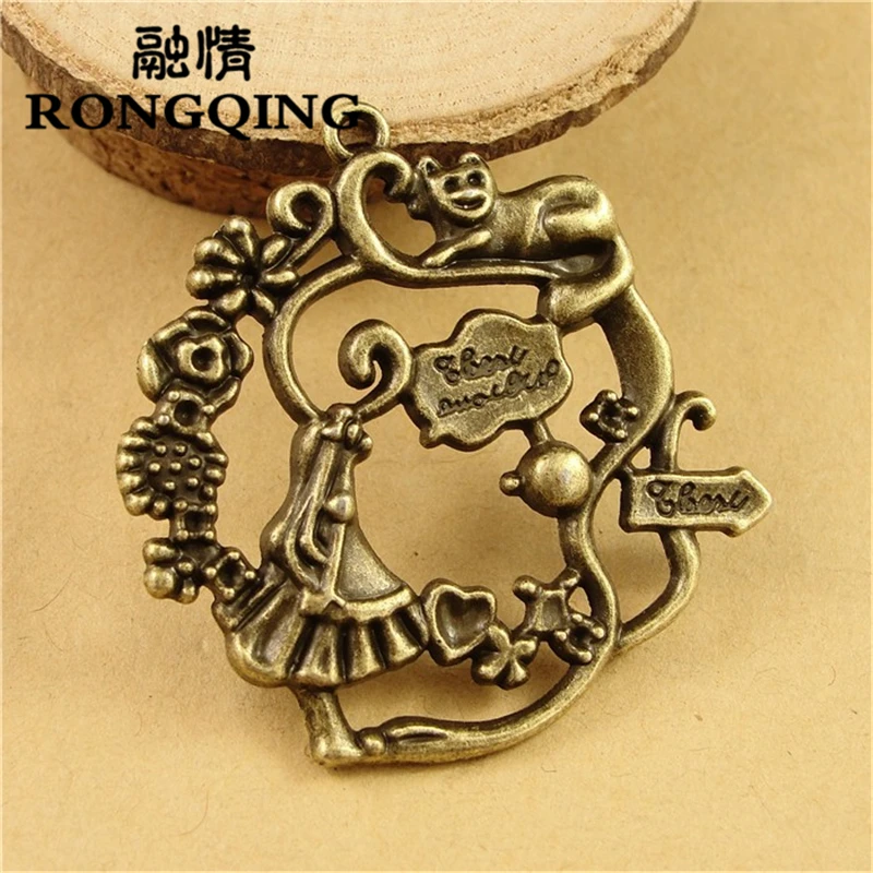 RONGQING 30 шт./лот 38*38 мм полые круглые шармы для кошек ювелирные изделия ручной работы аксессуары ретро Подвески
RONGQING 30 шт./лот 38*38 мм полые круглые шармы для кошек ювелирные изделия ручной работы аксессуары ретро Подвески