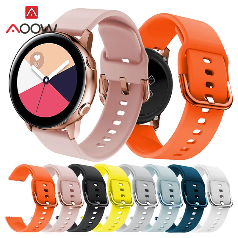20mm 22mm Silicone Sport Strap for Samsung Galaxy Watch Active2 42mm 46mm Amazfit GTR GTS Huawei GT Replace Bracelet Band Correa
20mm 22mm Silicone Sport Strap for Samsung Galaxy Watch Active2 42mm 46mm Amazfit GTR GTS Huawei GT Replace Bracelet Band Correa