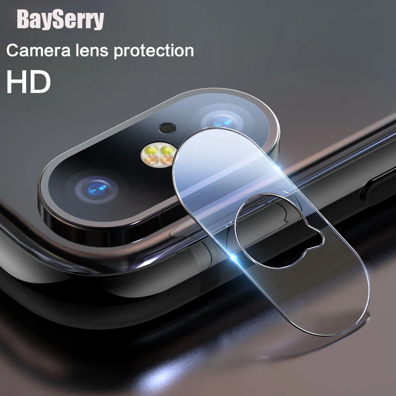 Защитная пленка для задней камеры iPhone X XS Max XR с полным покрытием из закаленного
