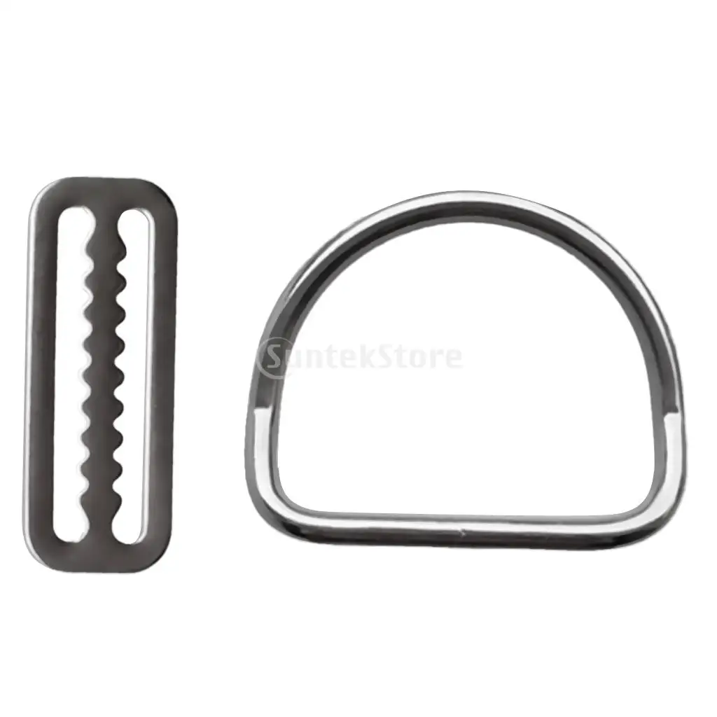 Marine 316 Stainless Steel Underwater Scuba Diving Diver Snorkeling Weight Belt Keeper with D Ring Gear Accessories
Marine 316 Stainless Steel Underwater Scuba Diving Diver Snorkeling Weight Belt Keeper with D Ring Gear Accessories