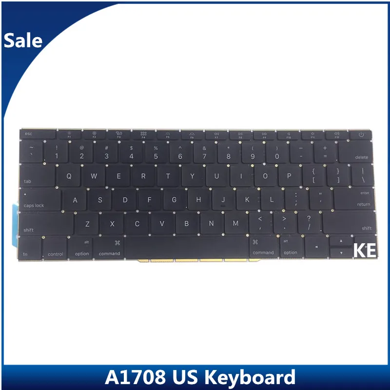 Sale A1708 1708 Keyboard without backlight US Black for Macbook Pro 13.3" Retina USA English Keyboard MLL42 MPXQ2 2016 2017 Year
Sale A1708 1708 Keyboard without backlight US Black for Macbook Pro 13.3" Retina USA English Keyboard MLL42 MPXQ2 2016 2017 Year