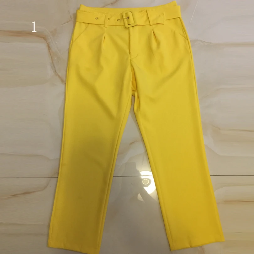 2019 New Office Work Blazer Pants High Quality OL Pants Women Trouser High Waist Harem Pants With Belt
2019 New Office Work Blazer Pants High Quality OL Pants Women Trouser High Waist Harem Pants With Belt